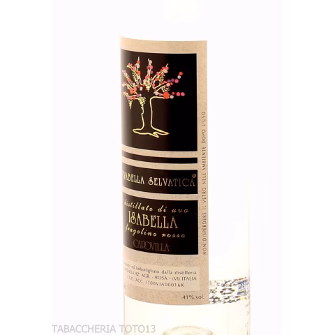Capovilla destilliert aus rot Isabella Trauben Vol.41% Cl.50 - Destilliert