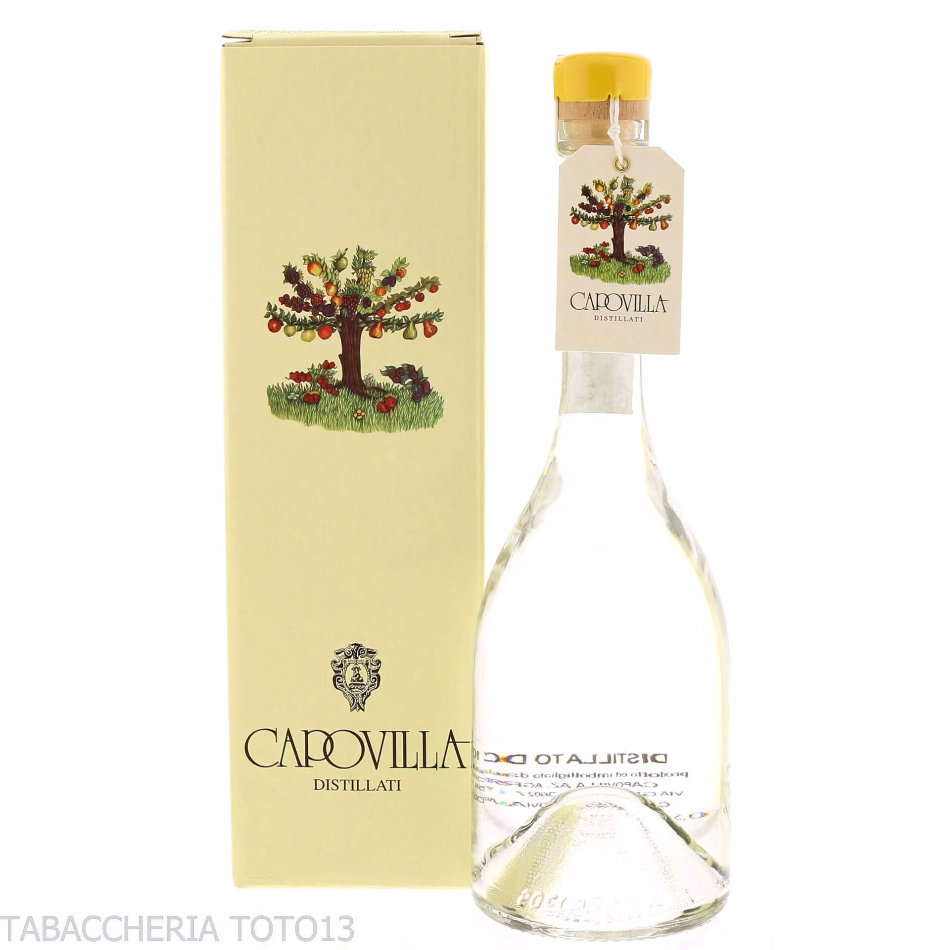 Capovilla distillato di Uva Moscato Fior d'Arancio Vol.41% Cl.50 - Distillati