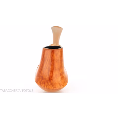 Francesco Ganci pipa forma Vulcano in radica naturale - Pipe