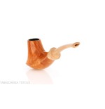 Francesco Ganci pipa forma Vulcano in radica naturale - Pipe
