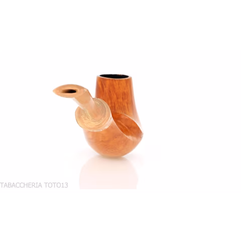 Francesco Ganci pipa forma Vulcano in radica naturale - Pipe