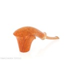 Francesco Ganci pipa forma Vulcano in radica naturale - Pipe