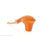 Francesco Ganci pipa forma Vulcano in radica naturale - Pipe