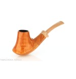 Francesco Ganci pipa forma Vulcano in radica naturale - Pipe