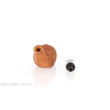 Arbousier en bois d'unedo, bruyère poncé en forme de corne - Pipe Pour le Tabac - Bois