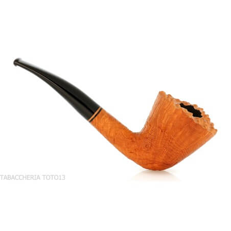 Dublin-förmige Arbutus-Unedo-Pfeife mit sandgestrahltem Bruyère-Finish - Talamona pipe