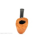 Arbutus unedo tree pipe Dublin shape sandblasted finish - Talamona pipe