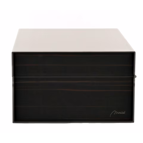Coffret humidifié Morici Roma pour 40 cigares finition Ebène - Accessoires Cigare - Bois