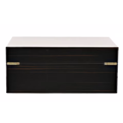 Coffret humidifié Morici Roma pour 40 cigares finition Ebène - Accessoires Cigare - Bois