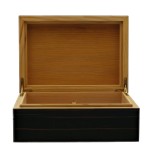 Coffret humidifié Morici Roma pour 40 cigares finition Ebène - Accessoires Cigare - Bois
