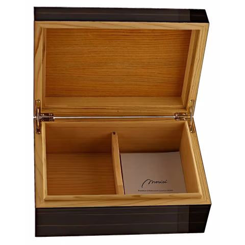 Coffret humidifié Morici Roma pour 40 cigares finition Ebène - Accessoires Cigare - Bois
