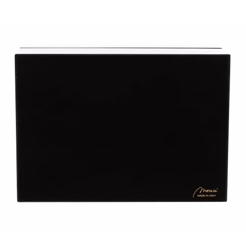 Coffret humidifié Morici Roma pour 40 cigares finition Ebène - Accessoires Cigare - Bois