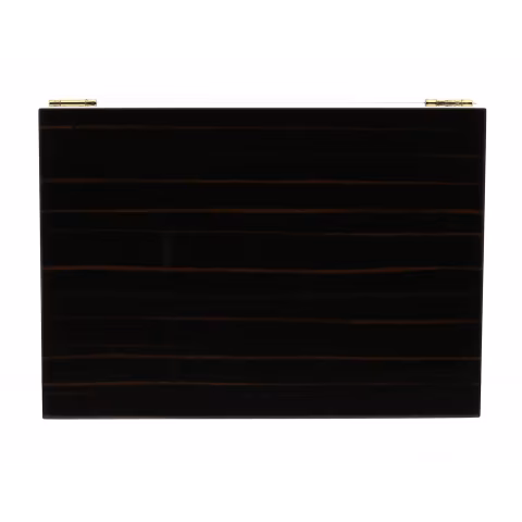 Coffret humidifié Morici Roma pour 40 cigares finition Ebène - Accessoires Cigare - Bois