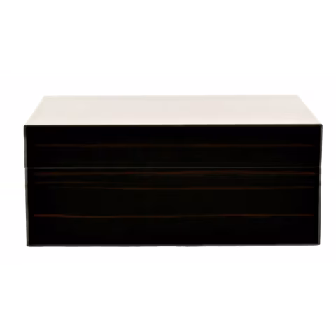 Coffret humidifié Morici Roma pour 40 cigares finition Ebène - Accessoires Cigare - Bois