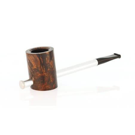 Tsuge e-star System pipe de tabac à racine foncée naturelle - Tsuge Pipe