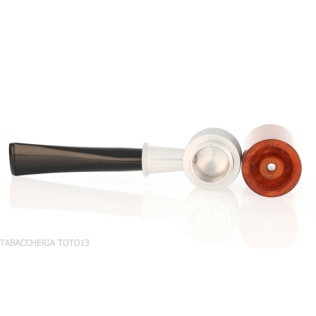 Tsuge Roulette G9 pipa de tabaco en raíz de luz natural - Pipas de Tabaco