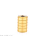 Tsuge Thunderstorm gold G9 tuyau de tabac de pare-brise - Pipe Pour le Tabac - Racine naturelle, Métal