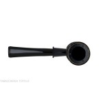 Tsuge Thunderstorm Black G9 Pfeife mit schwarzem Metall bedeckt - Tabakpfeifen