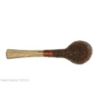 Francesco Ganci pipe à tabac forme billard finition rouille - Pipe Pour le Tabac - Racine naturelle