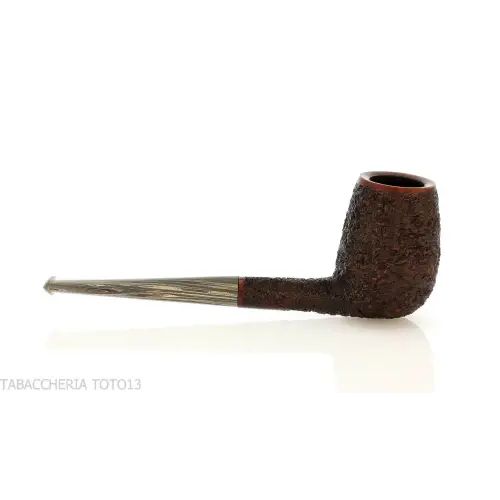 Francesco Ganci pipe à tabac forme billard finition rouille - Pipe Pour le Tabac - Racine naturelle