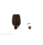 Francesco Ganci pipe à tabac forme billard finition rouille - Pipe Pour le Tabac - Racine naturelle