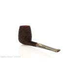 Francesco Ganci pipe à tabac forme billard finition rouille - Pipe Pour le Tabac - Racine naturelle