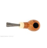 Francesco Ganci Hawkbill shaped pipe natural briar finish light - Tobacco Pipes - Natural root