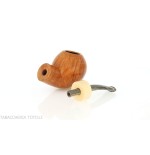 Francesco Ganci pipa en forma de Hawkbill acabado brezo natural claro - Pipas de Tabaco