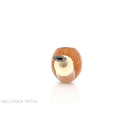 Francesco Ganci pipa en forma de Hawkbill acabado brezo natural claro - Pipas de Tabaco
