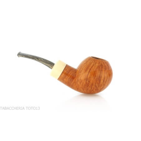Francesco Ganci pipa forma Hawkbill finitura radica naturale - Ganci F. Pipemakers