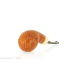 Francesco Ganci Hawkbill shaped pipe natural briar finish light - Tobacco Pipes - Natural root