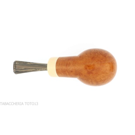 Francesco Ganci pipa en forma de Hawkbill acabado brezo natural claro - Pipas de Tabaco