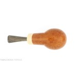 Francesco Ganci Hawkbill shaped pipe natural briar finish light - Tobacco Pipes - Natural root
