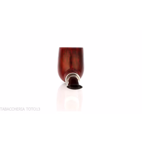 Mastro de Paja Billardpfeife Ciocco Rube Medium Burgundy - Tabakpfeifen