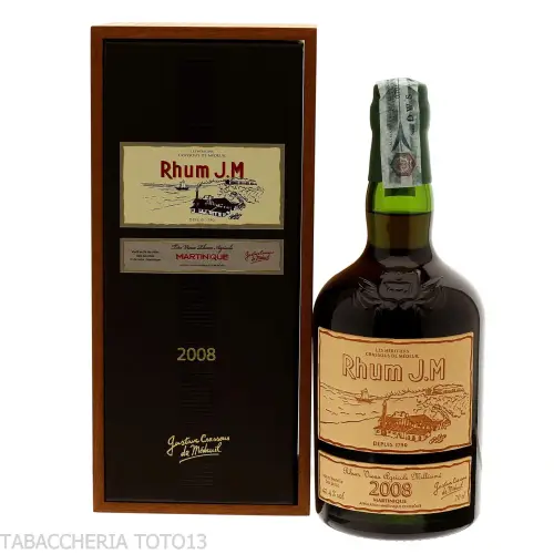 J.M. Rhum Agricole Vieux Millesime' Hors d'age 2008 Vol.42,4% Cl.70 - Destilliert