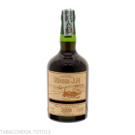 J.M. Rhum Agricole Vieux Millesime' Hors d'age 2008 Vol.42,4% Cl.70 - Licores
