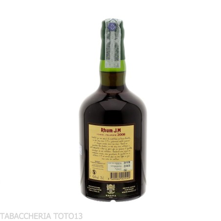 J.M. Rhum Agricole Vieux Millesime' Hors d'age 2008 Vol.42,4% Cl.70 - Licores
