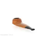 C-pipe Wang forma ukelele finitura radica naturale - Pipe