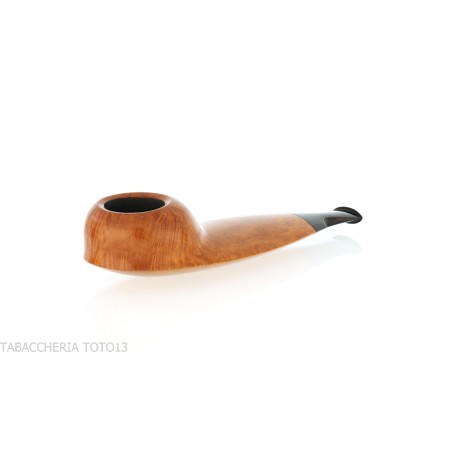 C-pipe Wang pipa con forma de ukelele, acabado en brezo natural - Wang C-pipe
