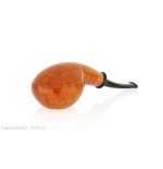 Francesco Ganci pipe tomato shaped pipe natural briar finish - Tobacco Pipes - Natural root