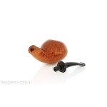 Francesco Ganci Pipa en forma de tomate con acabado en brezo natural - Ganci F. Pipemakers
