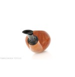 Francesco Ganci pipe tomato shaped pipe natural briar finish - Tobacco Pipes - Natural root