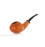Francesco Ganci pipe tomato shaped pipe natural briar finish - Tobacco Pipes - Natural root