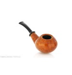 Francesco Ganci pipe tomato shaped pipe natural briar finish - Tobacco Pipes - Natural root
