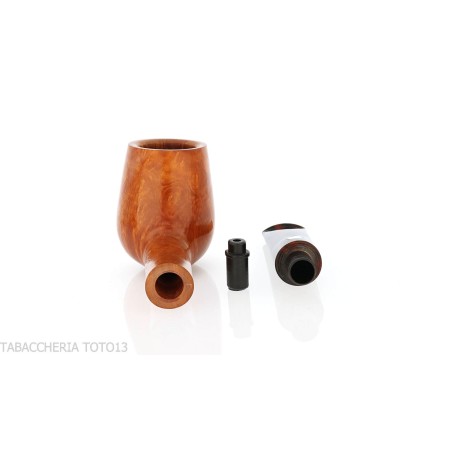Mastro de Paja pipe forme de brandy 3B moyenne en bruyère naturelle - Pipe Pour le Tabac - Racine naturelle
