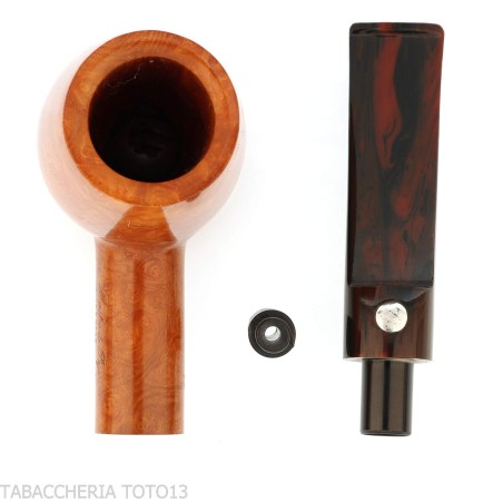 Mastro de Paja pipe forme de brandy 3B moyenne en bruyère naturelle - Pipe Pour le Tabac - Racine naturelle