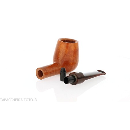 Mastro de Paja pipe forme de brandy 3B moyenne en bruyère naturelle - Pipe Pour le Tabac - Racine naturelle