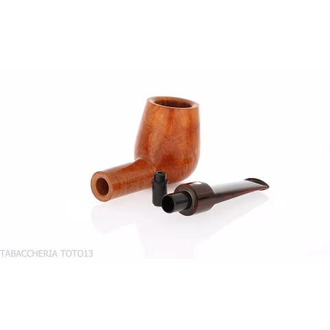 Mastro de Paja Pipe media 3B shape Brandy in natural briar - Tobacco Pipes - Natural root