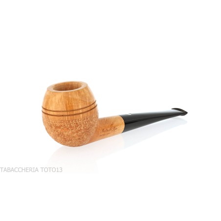 Mastro de Paja Pipe cutty Apple en bruyère rustique - Pipe Pour le Tabac - Racine naturelle
