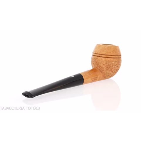 Mastro de Paja Pipa cutty - Apple en brezo rústico - Pipas de Tabaco